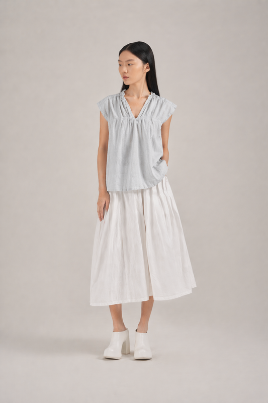Filldora Textured Sleeveless Shell Blouse - view 3