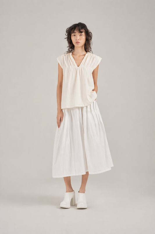 Filldora Airy Seersucker Relaxed Blouse - view 1