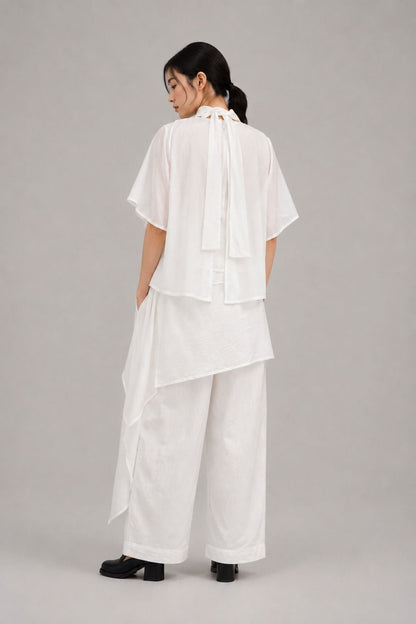 Filldora Easy High-Collar Flowing Tunic - view 2